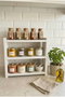 Hanah Home Ck30C - Whiter Estantería de Cocina Blanco